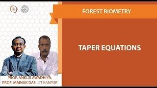 Taper equations