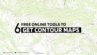 Where to Find Free Contour Maps Online