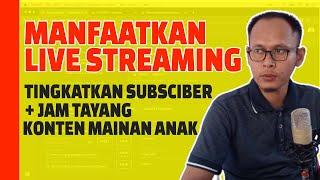 Cara Live Streaming Youtube dari OBS - dengan File Video yang Sudah Siap Tayang