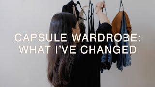 Minimalist Capsule Wardrobe | What I've Changed