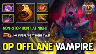 ULTRA AGGRESSIVE OFFLANE Night Stalker Non-stop Hunt At Night Time 7.37 DotA 2