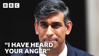 Rishi Sunak delivers farewell speech following UK General Election - BBC