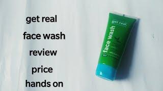 Get real face wash | hands on | review | ft p. praveena