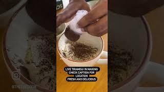 ovensay at castle street benagluru make live tiramisu check it out now #youtube #ashortaday #youtub