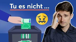 13 Dinge, für die du NIE wieder Geld verschwenden solltest!