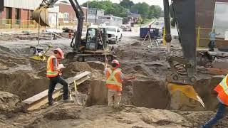 Midland Ontario King street sewer replacement 2020