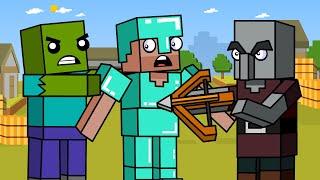 Block Squad: Minecraft Animation Part 4 (Compilation)