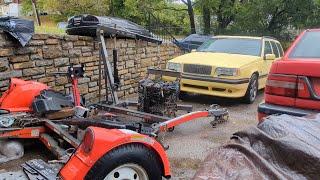 Hanging out with Robert week of 9/24/24. Volvo S70 engine swap, S60 door mirror replacement, etc.