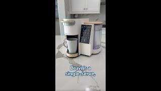 Bruvi's Genius Single-Serve Coffee Brewer Reads the Pod to Make Delicious Coffee at Home 