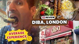 Review: Diba, London, For Iranians / Persians who love Kabab Koobideh