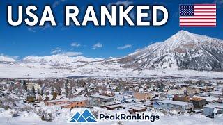 USA Ski Destinations RANKED - Worst to Best