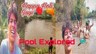 Holi 2022-Happy Holi Guy's.Pool explored in Guwahati |Manzber Vlogs| #3 #holi2022guwahati #holi2022