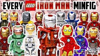 EVERY LEGO IRON MAN Minifigure EVER! Evolution (2012-2024)