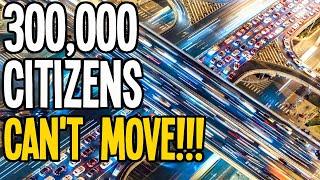 Industry Traffic so Bad the 300,000 Citizens Can't Move in Cities Skylines!