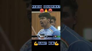 Pawan Seharawat Angry  #kabaddi #shorts #shortfeed #youtubeshorts #pawansehrawat