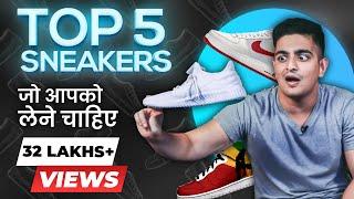 Top 5 Sneakers Shoes For Men | Shoes For Men | Ranveer Allahbadia