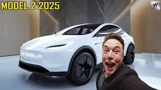 Elon Musk CONFIRMS 2025 Tesla Model 2 Redwood Launch! Details of Changes You Need to Know Here