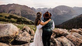 Bria + Da'lynn's Rocky Mountain National Park Elopement