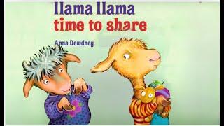 Llama Llama Time to Share  ( Animated Read Aloud) SEL