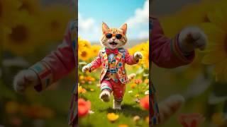 Groovy Cat Dance Moves You Can't Miss! � #CatDance #FunnyPets #CuteAnimals #DancingCat