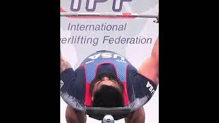 1070kg total Jesus Olivares SQUAT 430KG BENCH PRESS.   270KG DEADLIFT  370KG