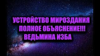 УСТРОЙСТВО МИРОЗДАНИЯ. ПОЛНОЕ ОБЪЯСНЕНИЕ. ВЕДЬМИНА ИЗБА  ИНГА ХОСРОЕВА