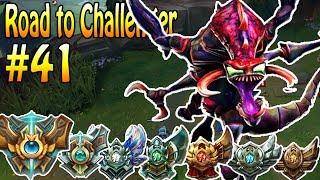 AP CHO'GATH TOP LANE - ROAD TO CHALLENGER #41 | MrMaikAp