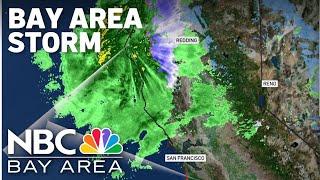 Bay Area storm: Tracking the atmospheric river