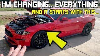 I'M CHANGING EVERYTHING about my 2019 Mustang GT | Carnage Overhaul EP. 1