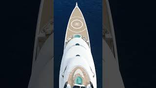 What a 350M Euro yacht looks like... #superyacht #billionaire #O2H2O #design #mansion #travel