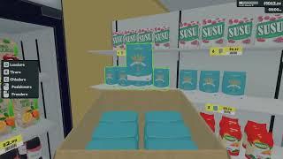 Supermarket Simulator ep.9 il primo magazziniere e ampliamento magazzino