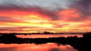 Daytona Beach Florida sunrise, 12/2/15. A Mikecolesvids production.