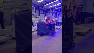 Nilfisk Viper AS710 ride on scrubber dryer