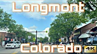 Longmont, Colorado - City Bordering The Rocky Mountains