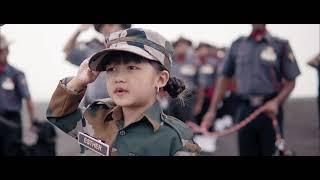 Esther Hnamte(5 years)Feat 3 Assam Rifles,Lunglei, Mizoram : Jana Gana Mana.independence day special