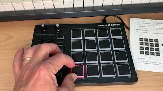 Donner STARRYPAD MIDI Drum Machine Beat Maker Review