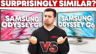 Samsung Odyssey OLED G8 vs Samsung Odyssey G6: Closer Than You Think?