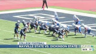 Dickinson State wins big over Mayville State in home-opener, first win of 2023