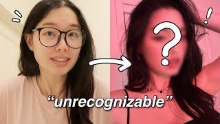 “UNRECOGNIZABLE” MAKEUP  Glow-Up & Transformation with VIRAL K-Beauty Hacks (TikTok Trend!)