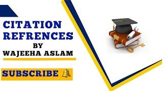 Citation and Reference
