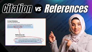Difference Between Citations and References | Citation vs Refrences