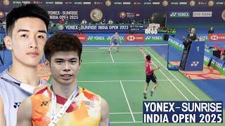 LEONG JUN HAO V/S LI SHI FENG | MENS SINGLES | R32 | YONEX-SUNRISE INDIA OPEN 2025