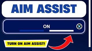 TURN ON AIM ASSIST (2025) | Turn On Aim Assist Fortnite | Aim assist settings fortnite