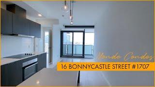 16 Bonnycastle Street 1707 - One bedroom at Monde Condos in the East Bayfront, Toronto