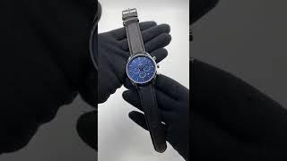 Superior Chrono: Silver - Blue - Leather