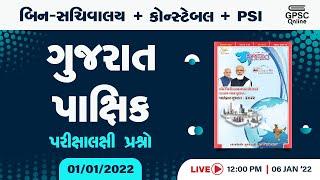 ગુજરાત પાક્ષિકના અગત્યના પરીક્ષાલક્ષી પ્રશ્નો | કરંટ અફેર્સ | Current Affairs | GPSC Online