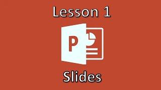 PowerPoint中文教學第1課 - 投影片 (PowerPoint lesson 1 – Slides)