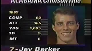 1992 #3 Alabama Crimson Tide at LSU Tigers