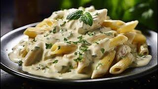 white sauce pasta recipe | pasta recipe in white sauce | creamy white pasta sauce