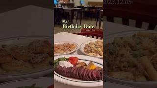 생일 전 날 데이트 기록ෆ